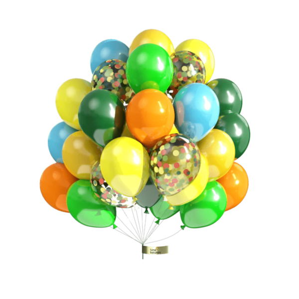 50 Stuks Latex Jungle Ballonnen | Safari