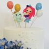 Zeemeermin Taart Topper | Cake decoratie Meisje Mermaid - Afbeelding 2