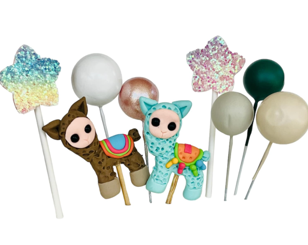 Alpaca Taart Topper | cake decoratie Lama